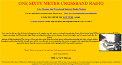 Desktop Screenshot of crossbandradio.com